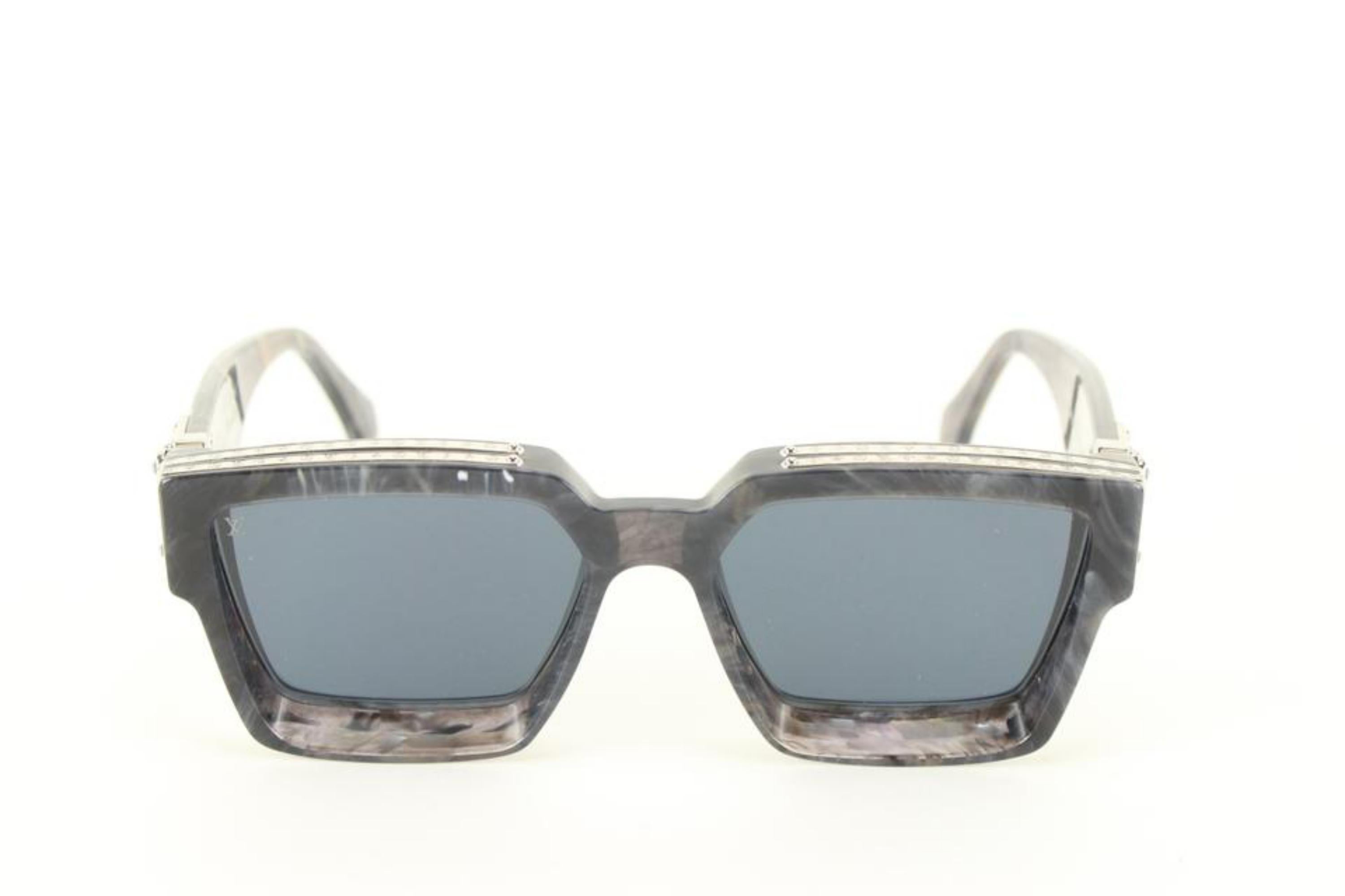 Virgil Abloh Z1326W Grauer Marmor 1.1 Millionaires Sonnenbrille 52lk81 von Louis Vuitton 1