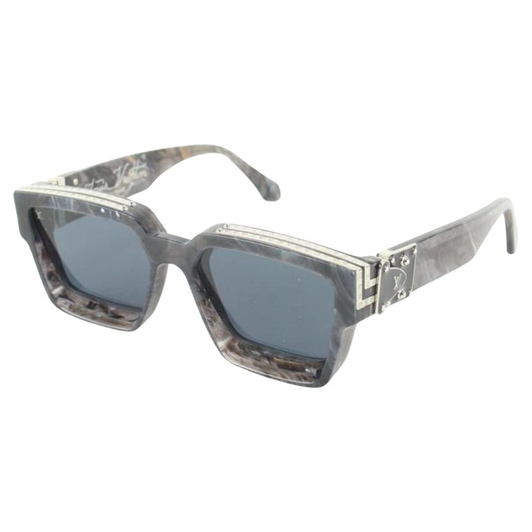 Louis Vuitton Virgil Abloh Z1326W Grey Marble 1.1 Millionaires Sunglasses  52lk81 at 1stDibs  lv millionaire sunglasses grey, louis vuitton sunglasses  virgil abloh, louis vuitton marble sunglasses