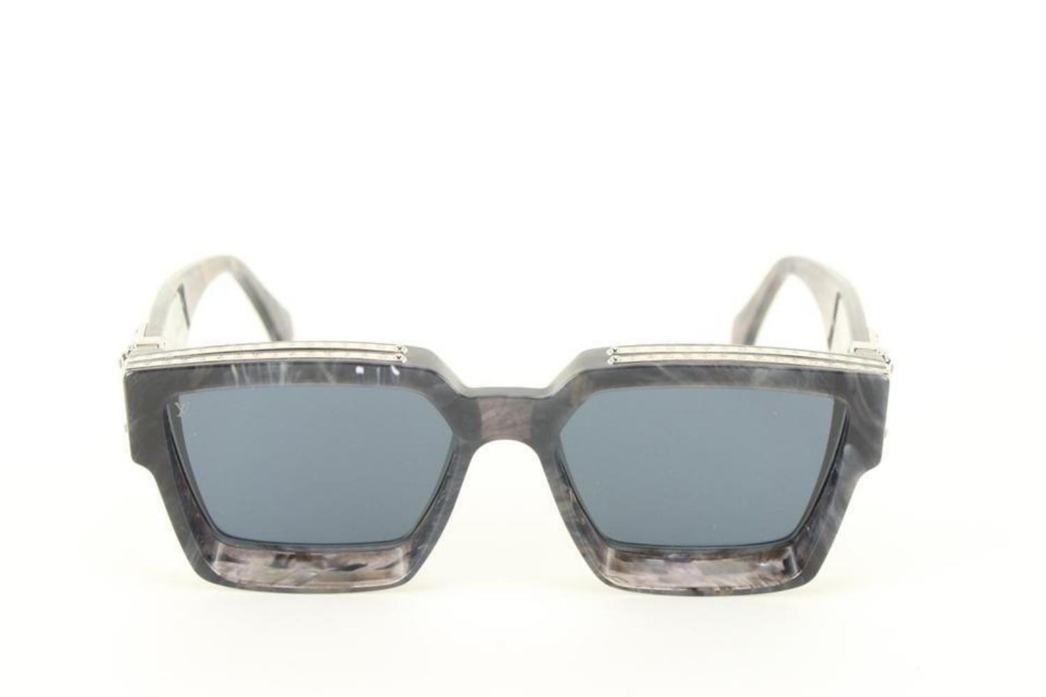 Louis Vuitton Virgil Abloh Z1326W Grey Marble 1.1 Millionaires Sunglasses 1