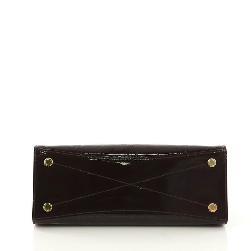 Louis Vuitton Virginia Handbag Monogram Vernis MM In Good Condition In NY, NY