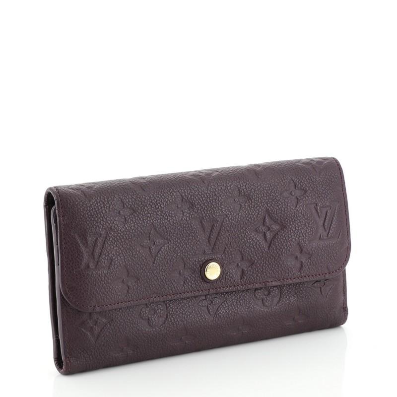 Black Louis Vuitton Virtuose Wallet Monogram Empreinte Leather