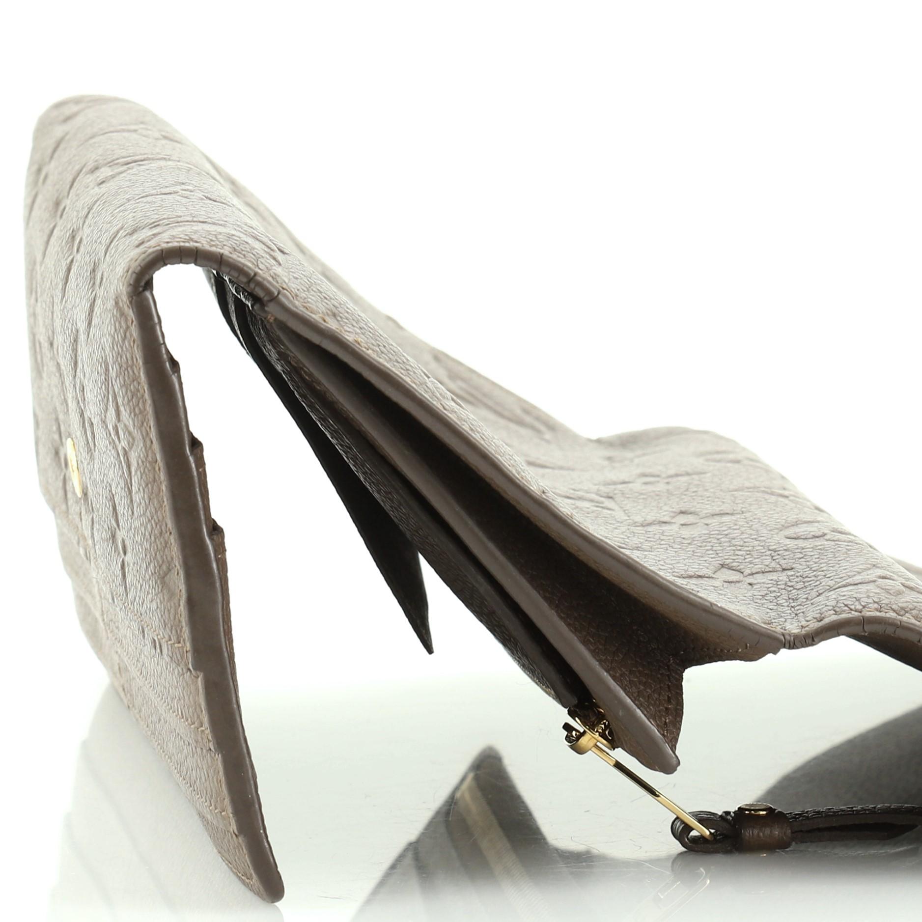 Louis Vuitton Virtuose Wallet Monogram Empreinte Leather 1