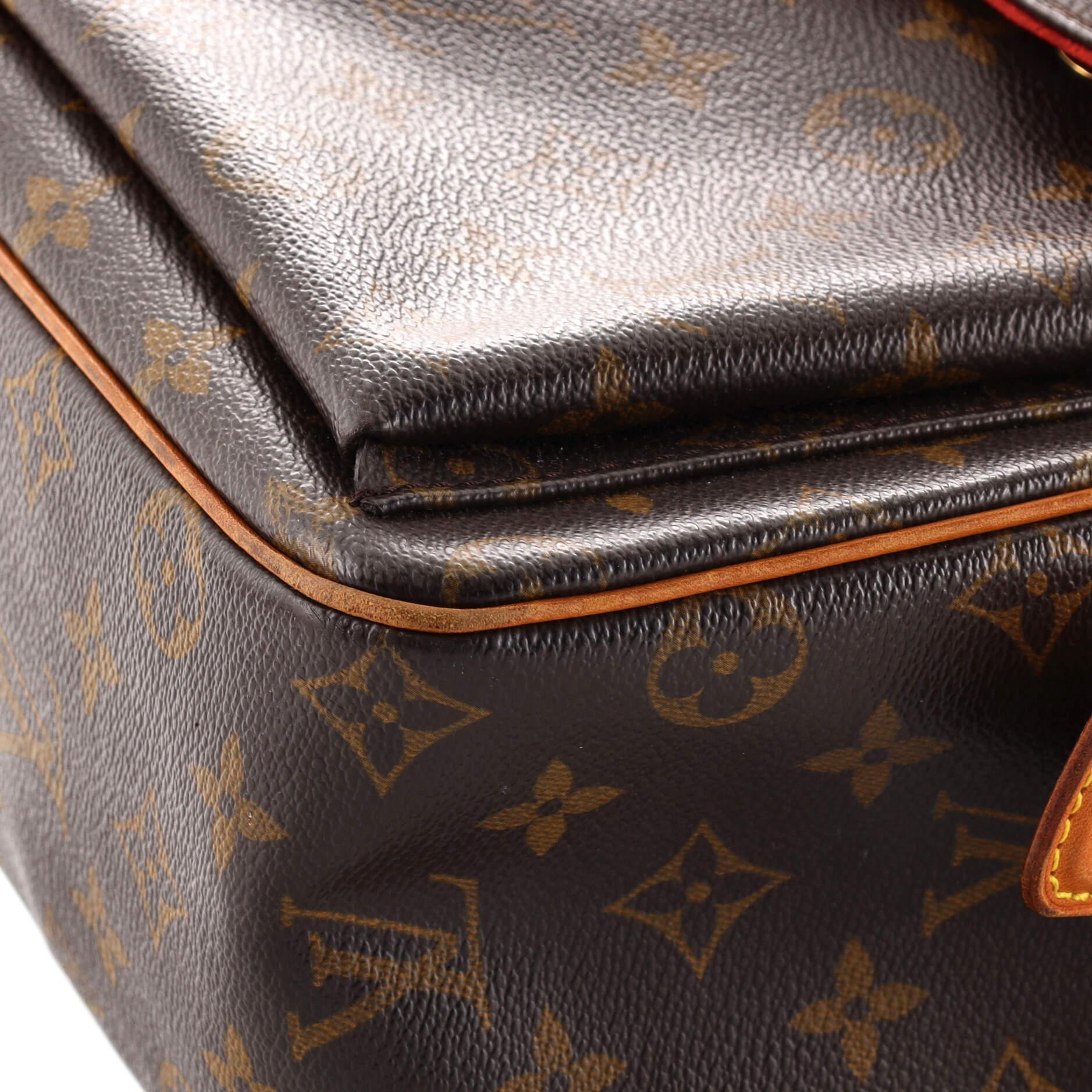 Louis Vuitton Viva Cite Handbag Monogram Canvas GM 4