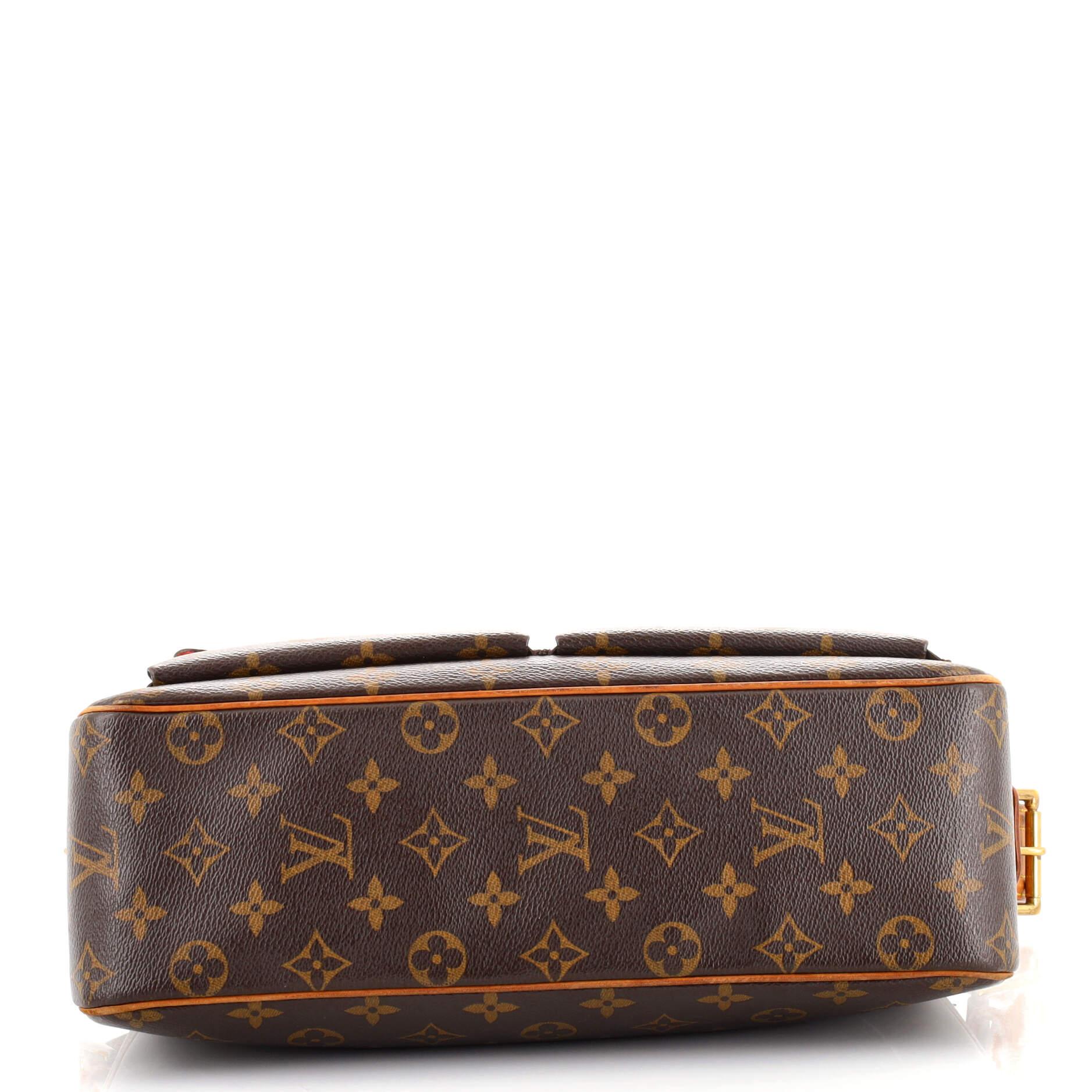 Black Louis Vuitton Viva Cite Handbag Monogram Canvas GM