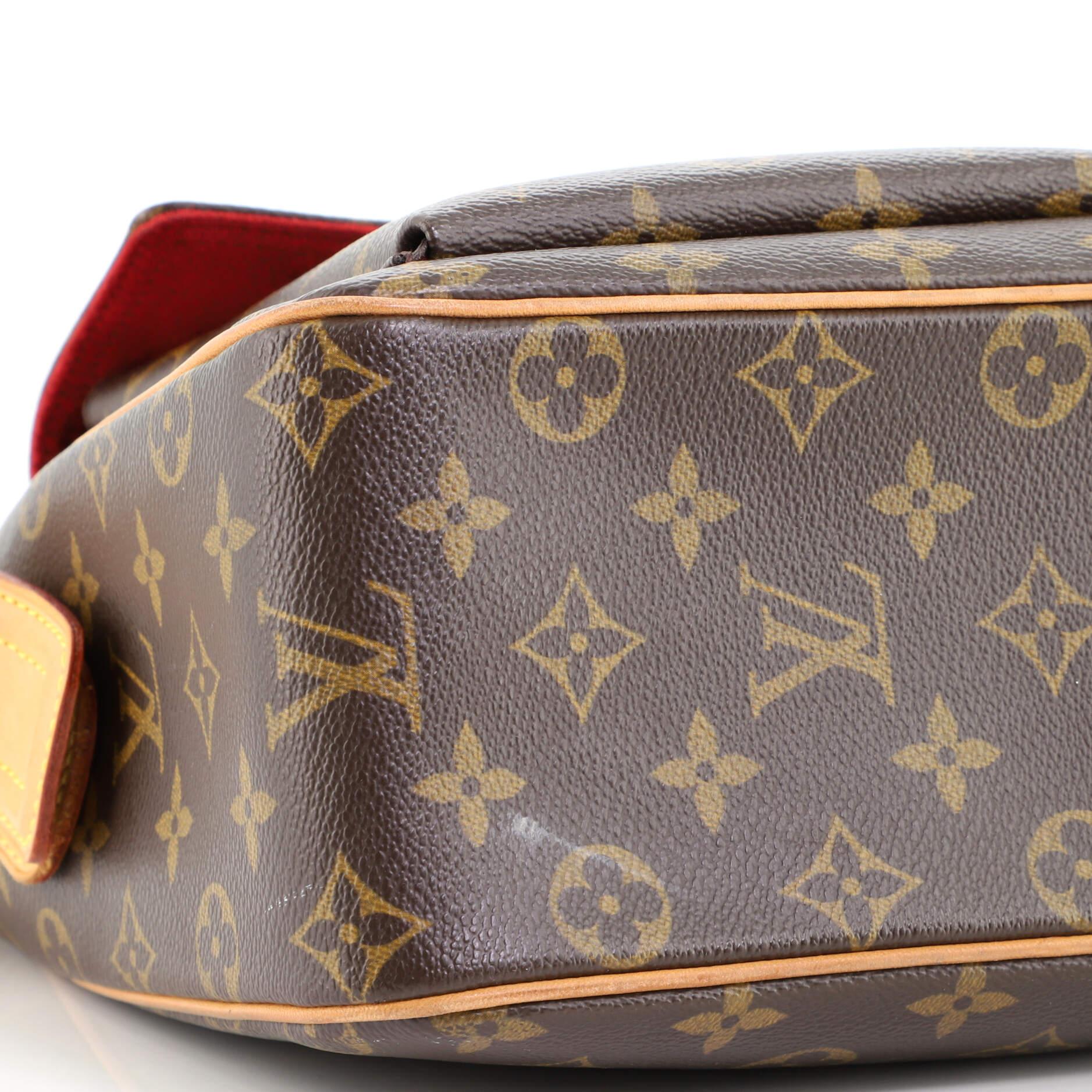 Louis Vuitton Viva Cite Handbag Monogram Canvas GM In Good Condition In NY, NY