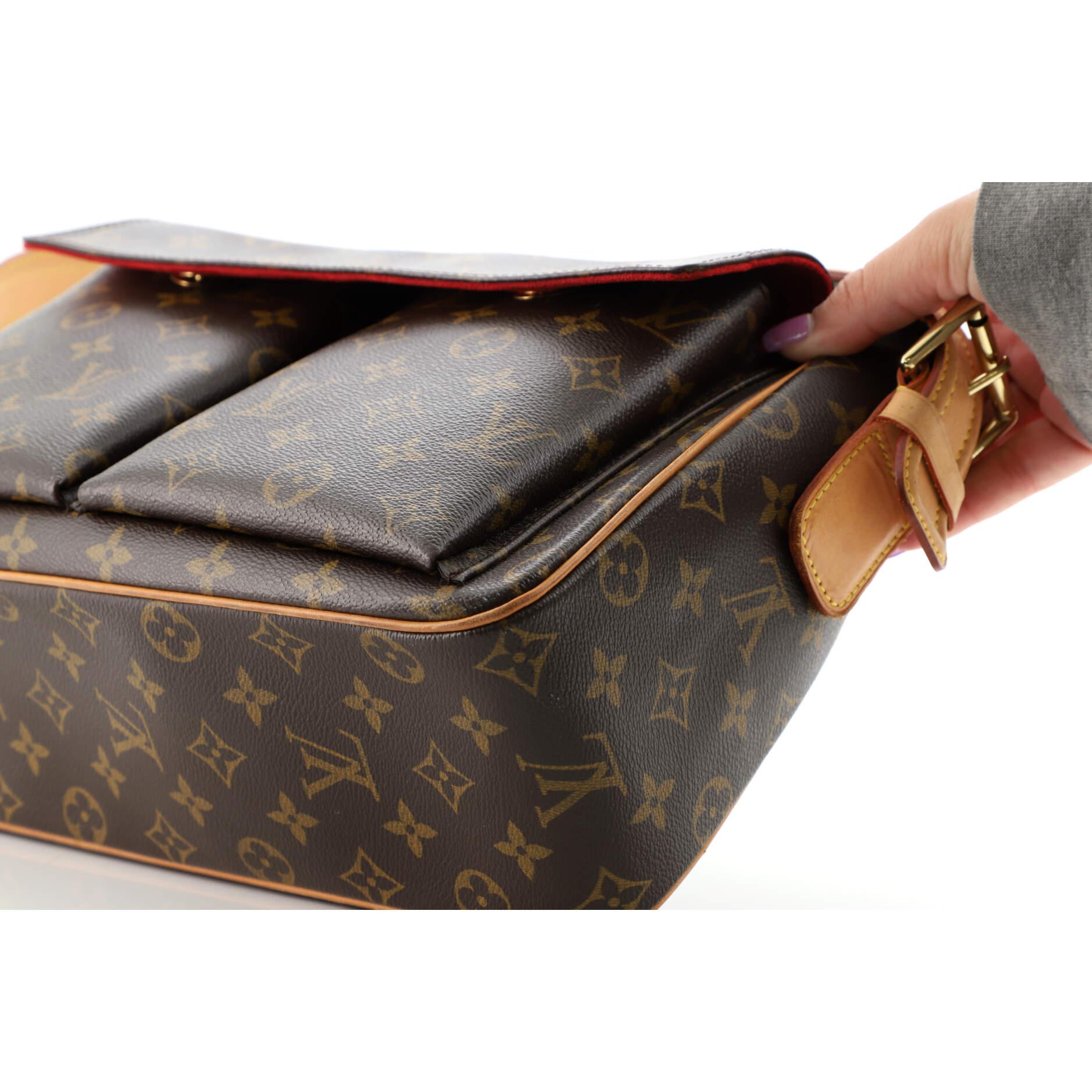 Women's or Men's Louis Vuitton Viva Cite Handbag Monogram Canvas GM