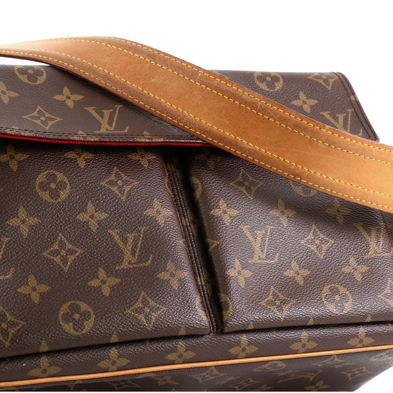 Louis Vuitton Viva Cite Handbag Monogram Canvas GM 3