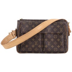Louis Vuitton Viva Cite Handbag Monogram Canvas GM