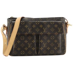 Louis Vuitton Viva Cite Handbag Monogram Canvas GM