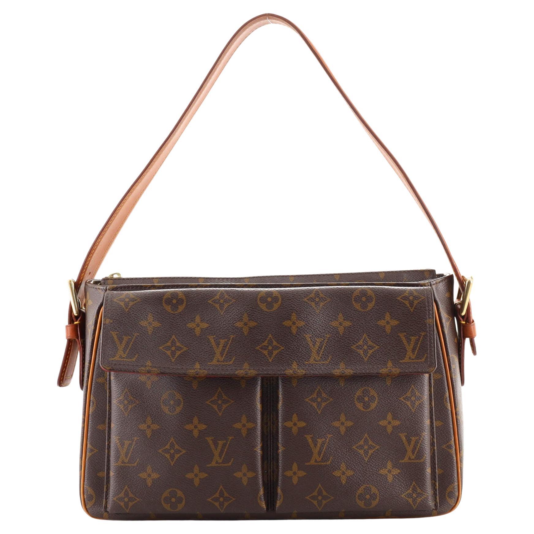 Louis Vuitton Viva Cite Handbag Monogram Canvas GM