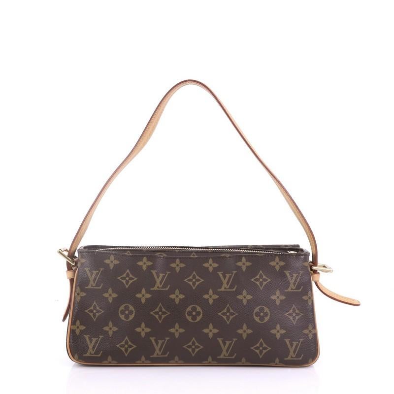 Louis Vuitton Viva Cite Handbag Monogram Canvas MM In Good Condition In NY, NY