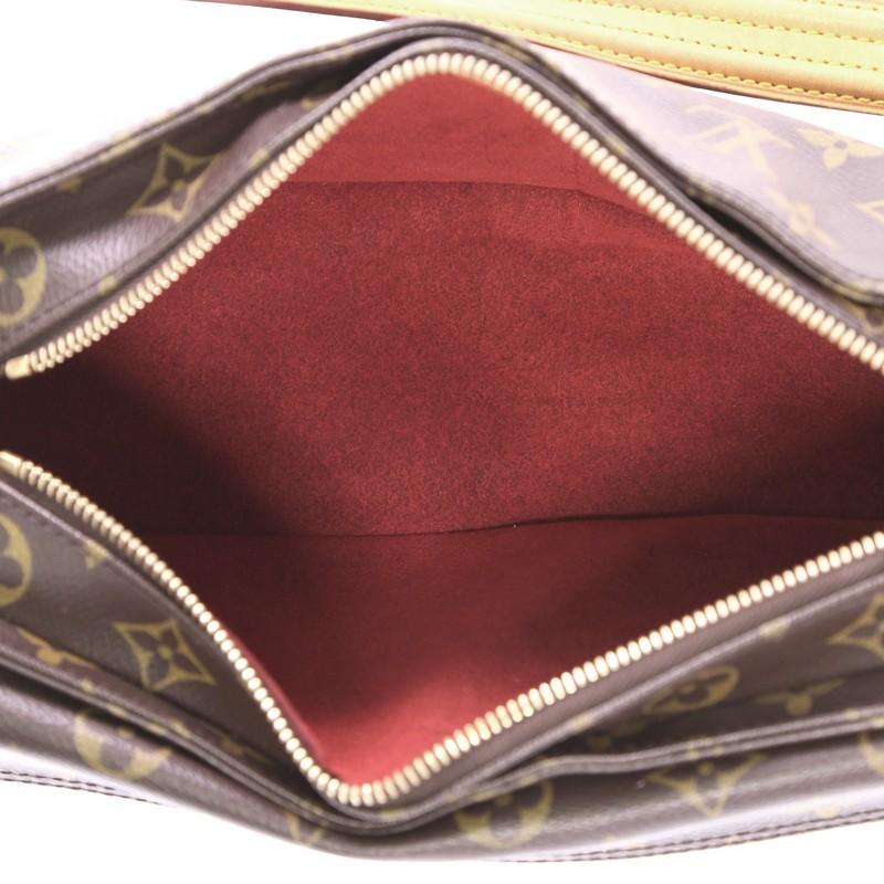 Louis Vuitton Viva Cite Handbag Monogram Canvas MM 1