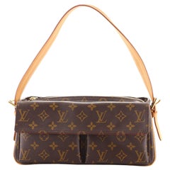 Louis Vuitton Viva Cite Handbag Monogram Canvas MM