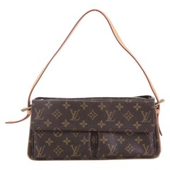 Louis Vuitton Viva Cite Handbag Monogram Canvas MM