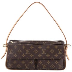 Louis Vuitton Viva Cite Handbag Monogram Canvas MM