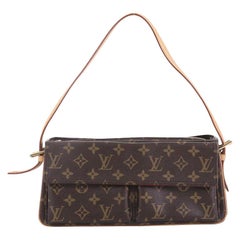 Louis Vuitton Viva Cite Handbag Monogram Canvas MM
