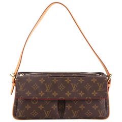 Louis Vuitton Viva Cite Handbag Monogram Canvas MM