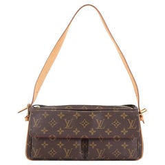 Louis Vuitton Viva Cite Handbag Monogram Canvas MM