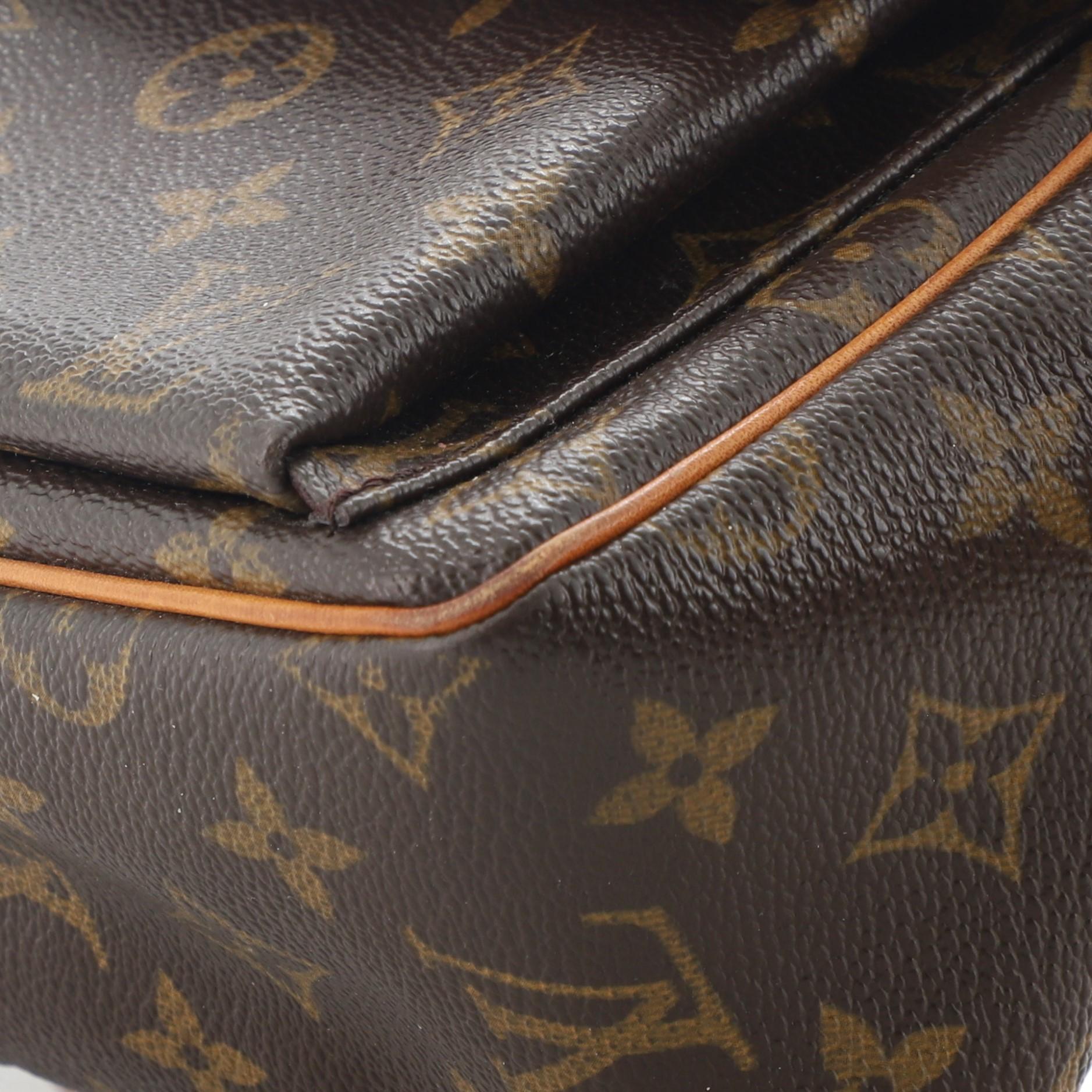 Louis Vuitton Viva Cite Handbag Monogram Canvas PM In Fair Condition In NY, NY