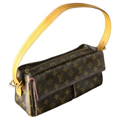 Louis Vuitton Vivacité Monogram Twin Pocket Flap Shoulder Bag