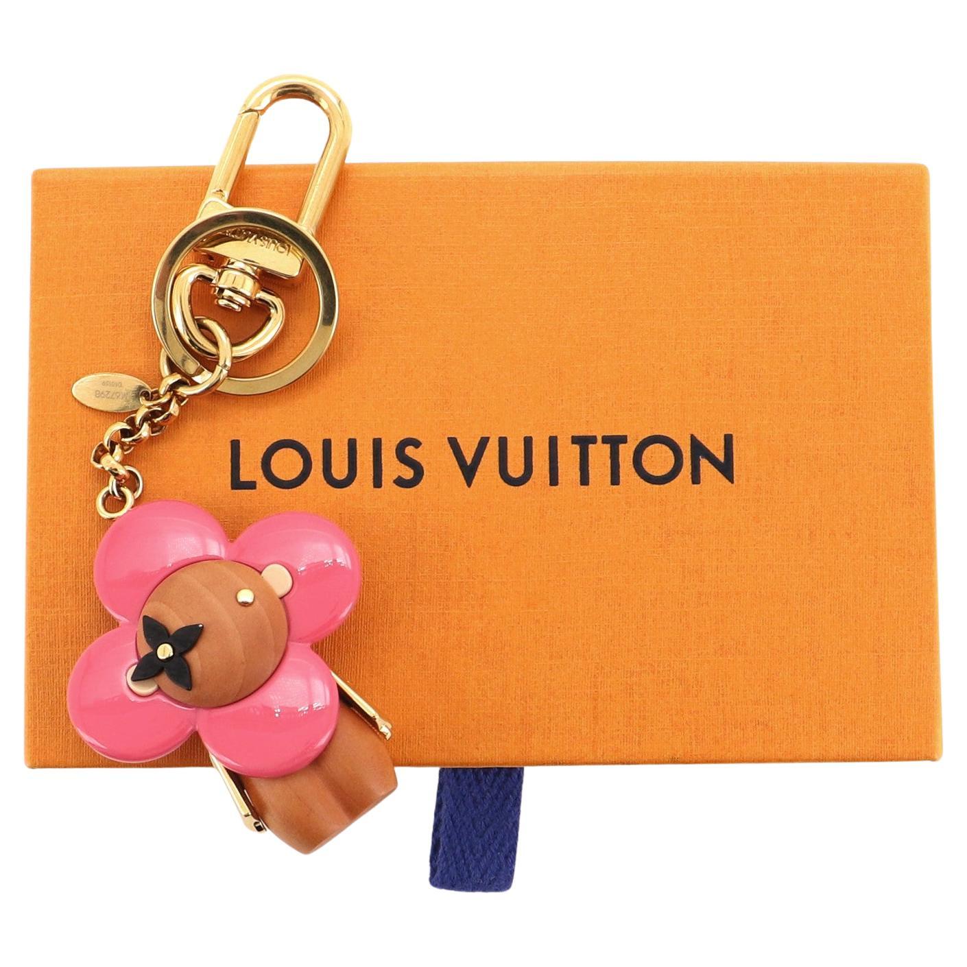 LV Inspired Style Monogram Bear Keychain Protective Designer