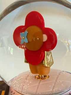Louis Vuitton Vivienne Snow Globe Music Box, Glass & Acrylic, 2023