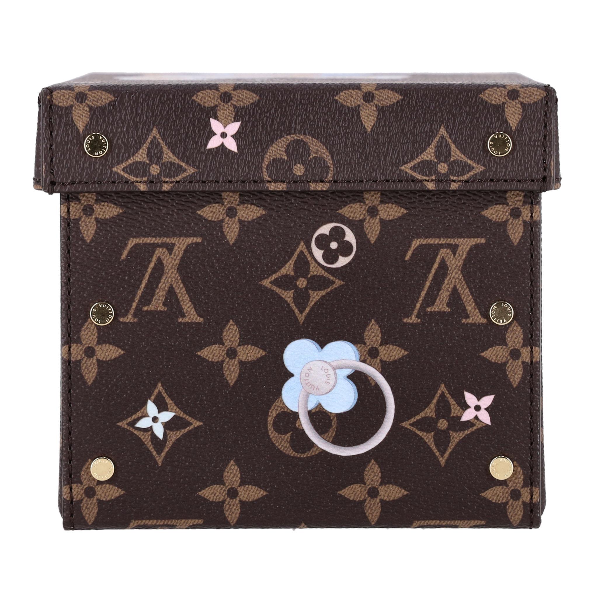 Louis Vuitton Vivienne Triplets Monogram Coated Canvas Keepsake Cardboard Box 2