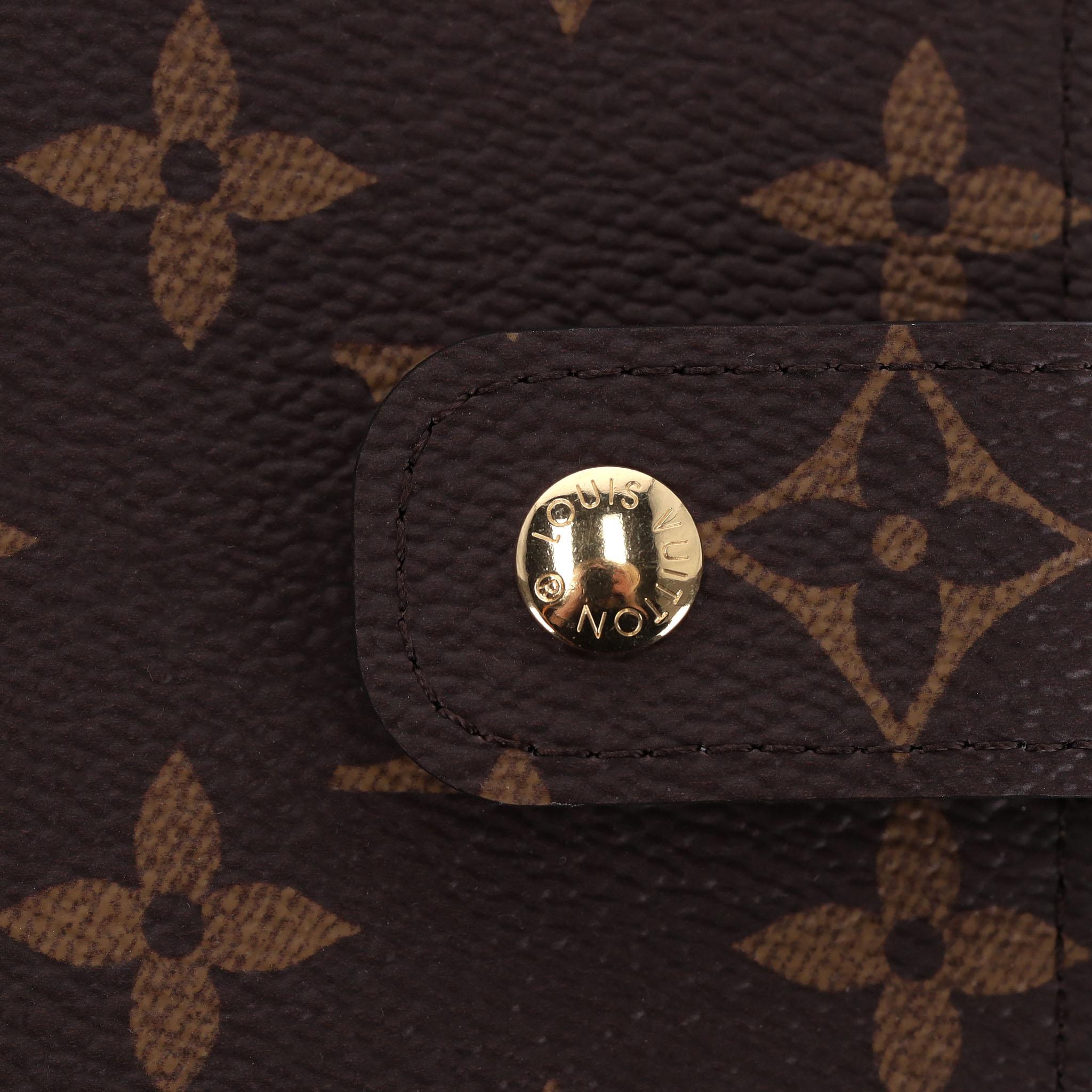 Louis Vuitton Vivienne Triplets Monogram Coated Canvas MM Desk Agenda Cover 2