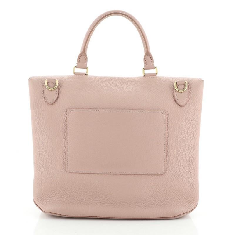 Beige Louis Vuitton Volta Handbag Leather