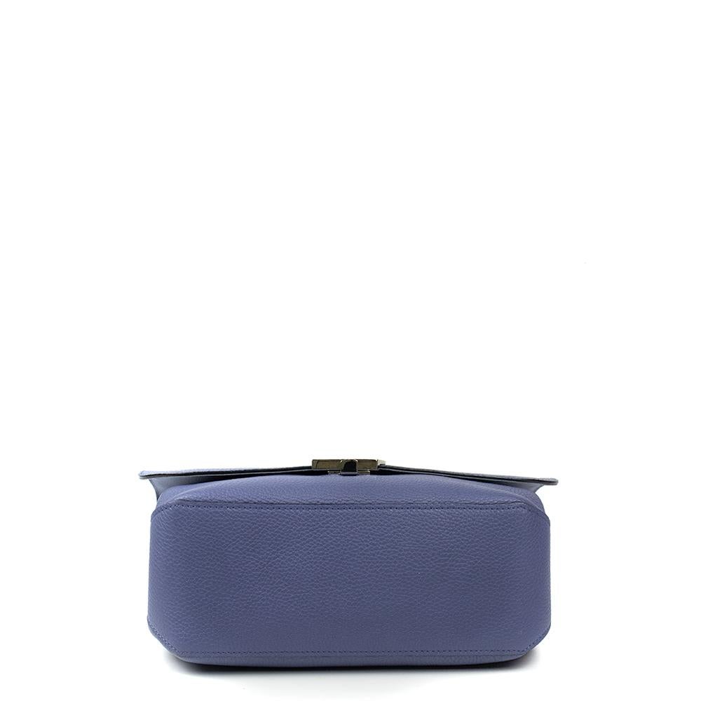 LOUIS VUITTON Volta Shoulder bag in Purple Leather In Excellent Condition In Clichy, FR