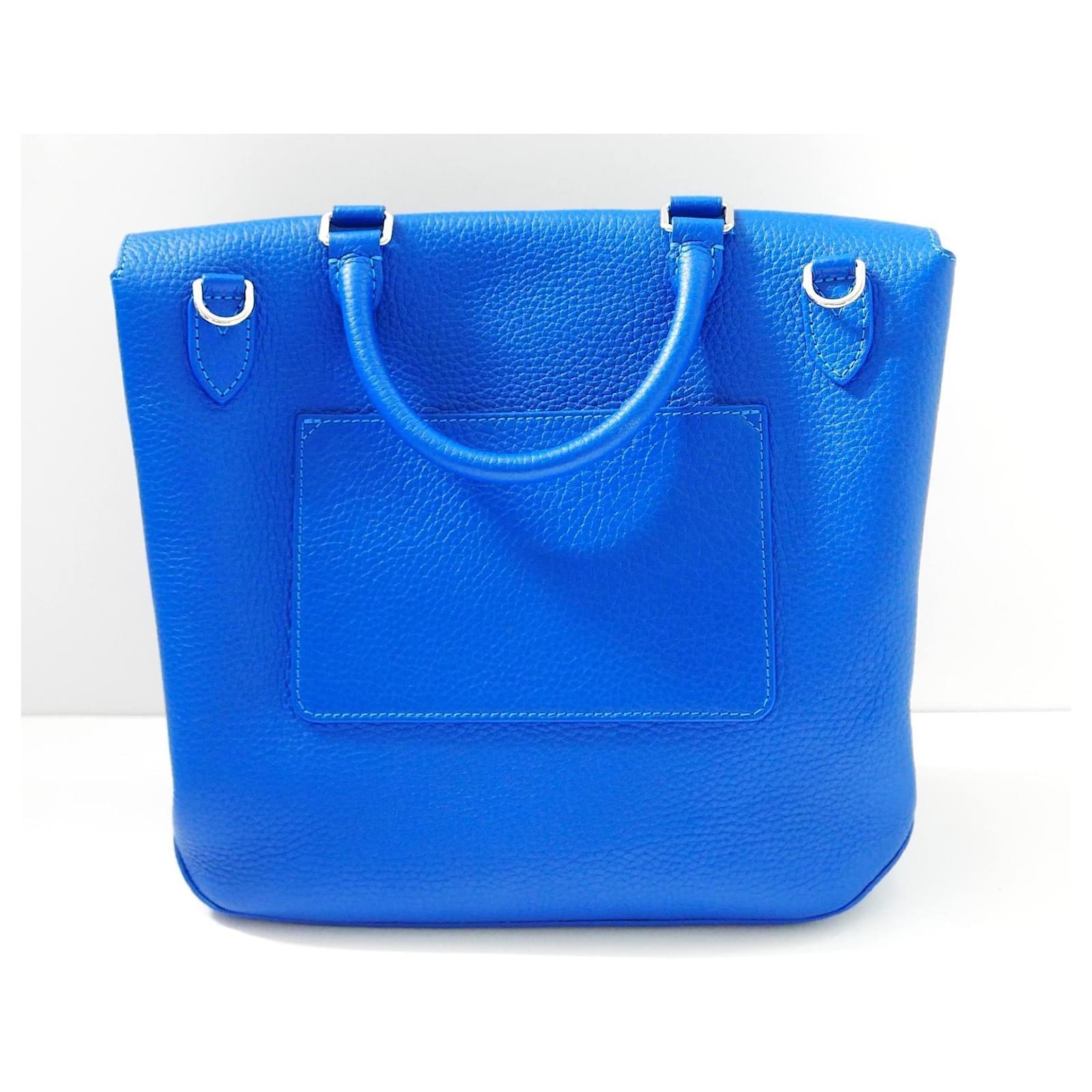 Louis Vuitton Volta Top Handle Bag Blue In New Condition For Sale In London, GB
