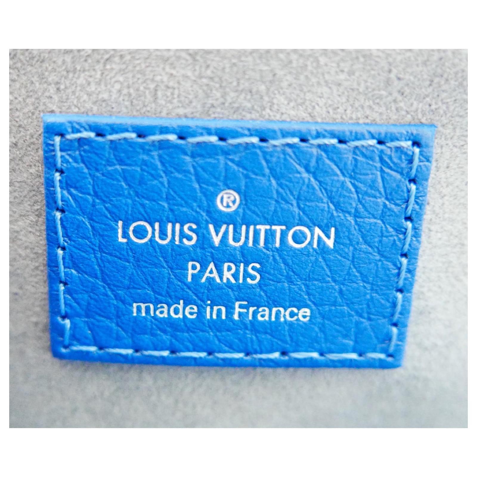Louis Vuitton Volta Top Handle Bag Blue For Sale 5