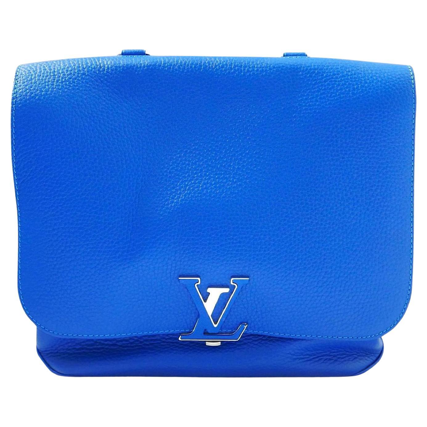 Louis Vuitton Volta Top Handle Bag Blue For Sale