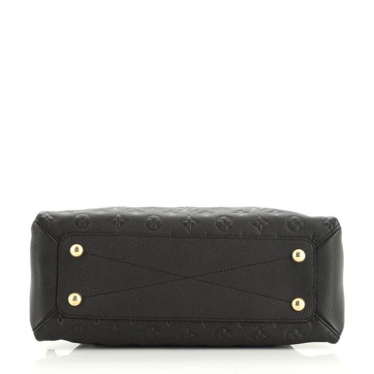 Louis Vuitton Vosges Handbag Whipstitch Monogram Empreinte Leather MM For Sale at 1stdibs