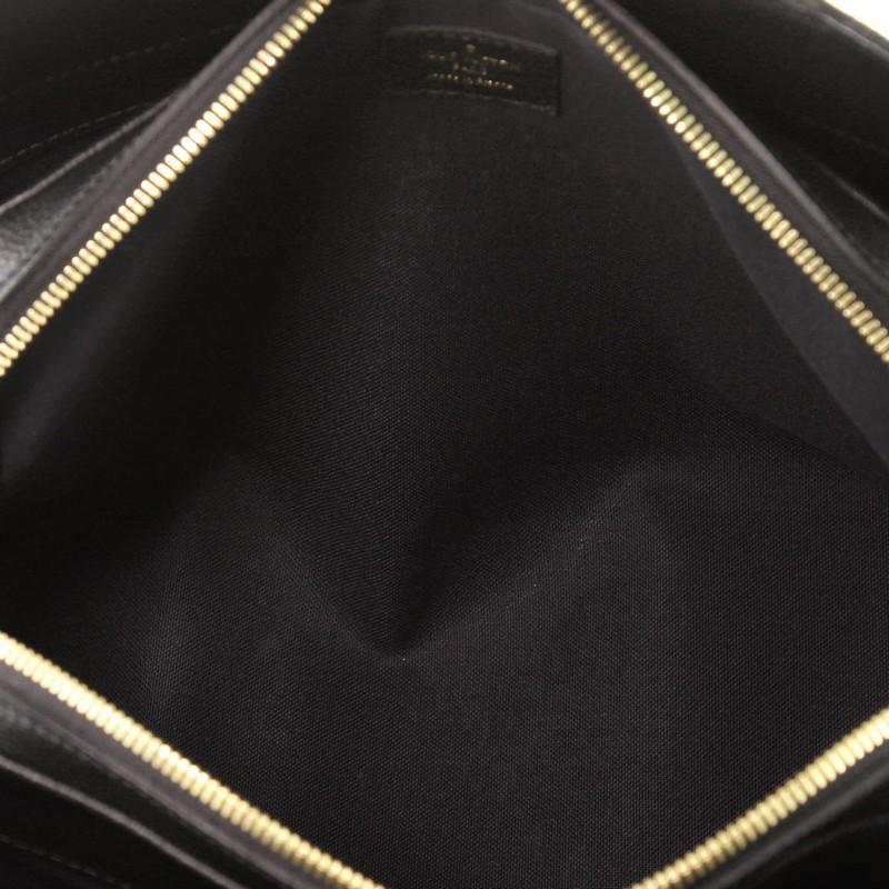 Women's or Men's Louis Vuitton Vosges Handbag Whipstitch Monogram Empreinte Leather MM