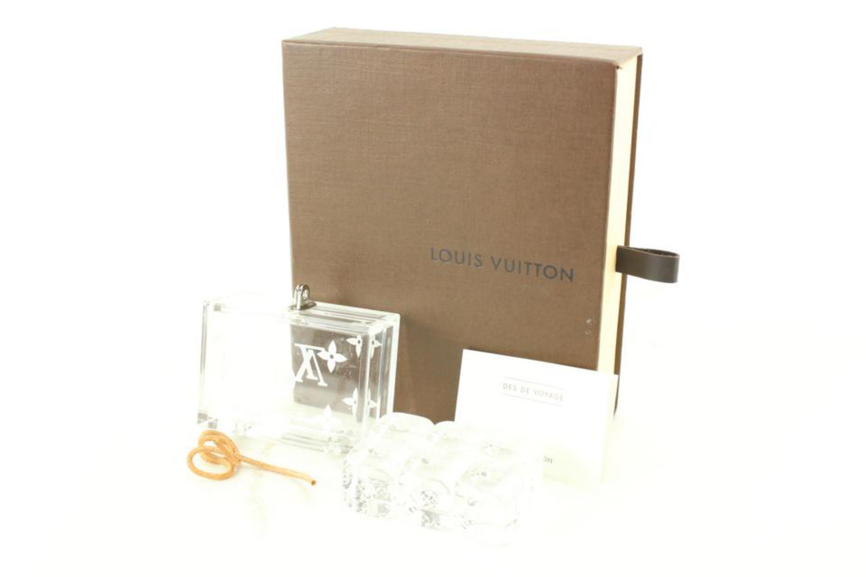 Louis Vuitton Voyage Clear Monogram Dice Set 43lk624s 4