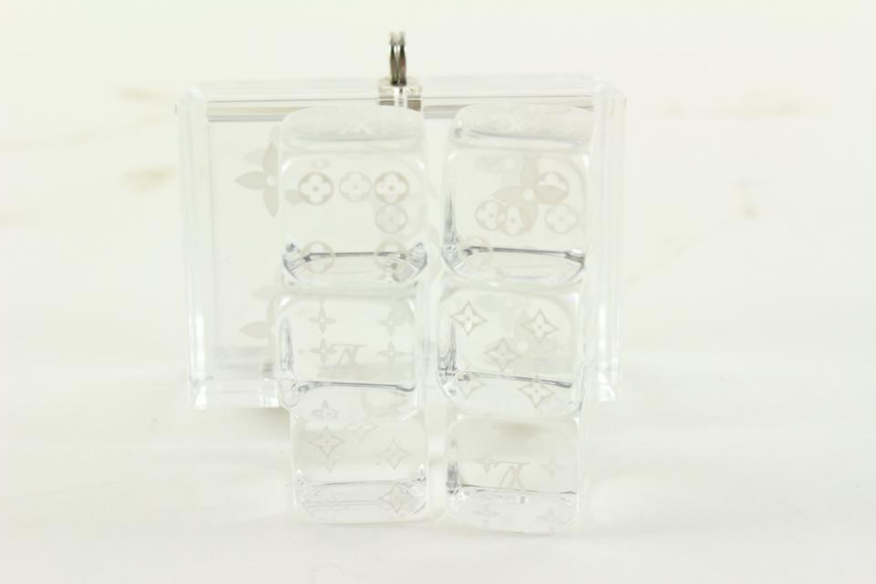 Louis Vuitton Voyage Clear Monogram Dice Set 43lk624s 1