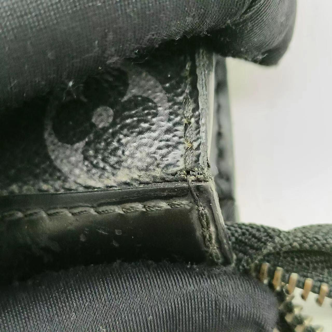 Louis Vuitton Voyage Clutch Black Monogram Men's 13