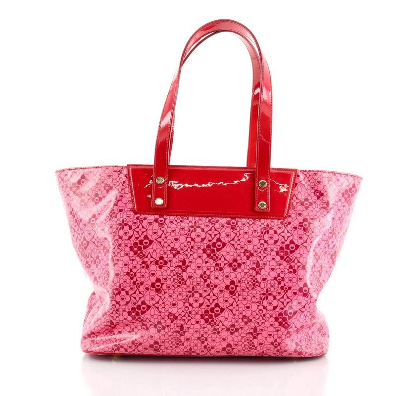 Pink Louis Vuitton Voyage Tote Cosmic Blossom PM