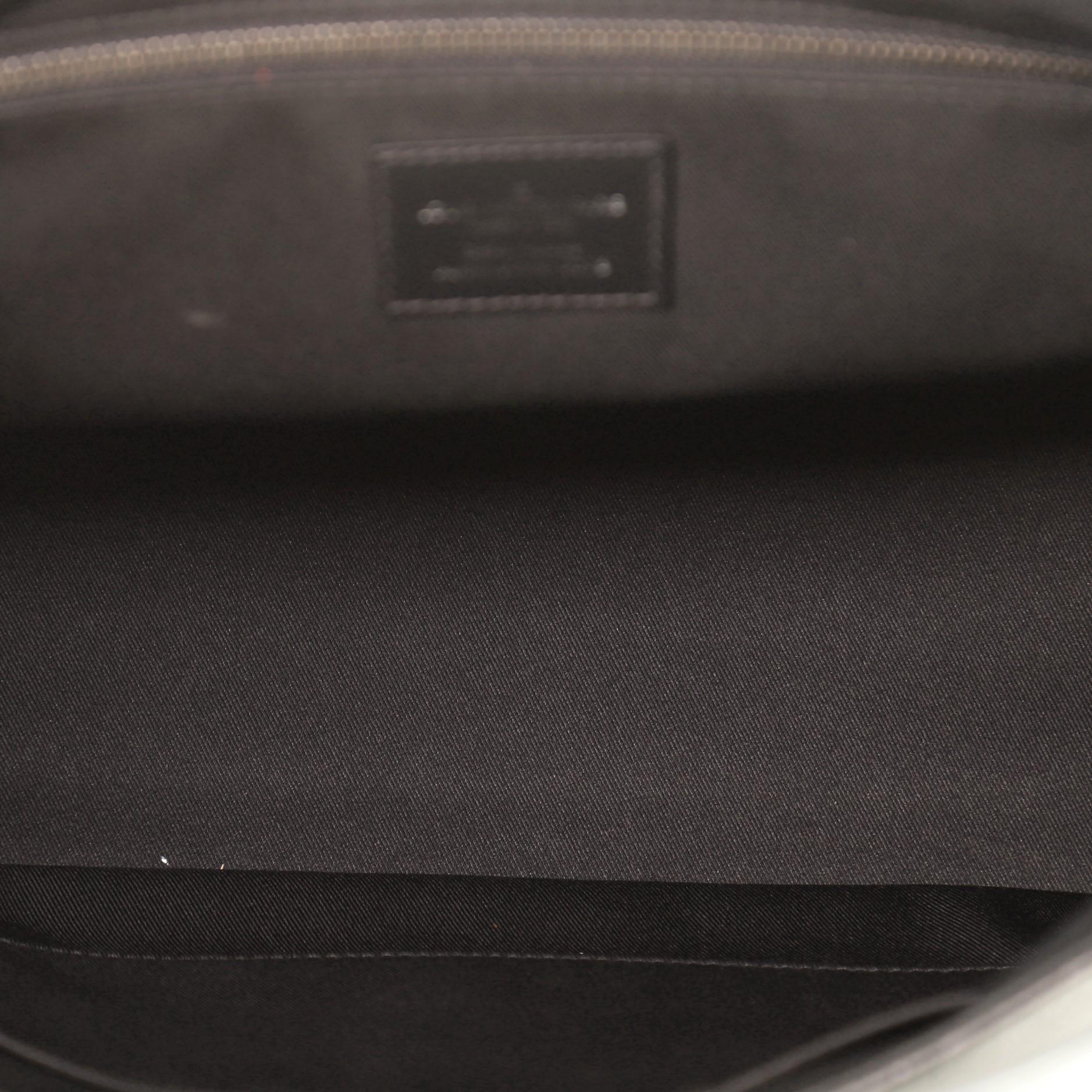 Women's or Men's Louis Vuitton Voyager Messenger Bag Monogram Eclipse Canvas MM
