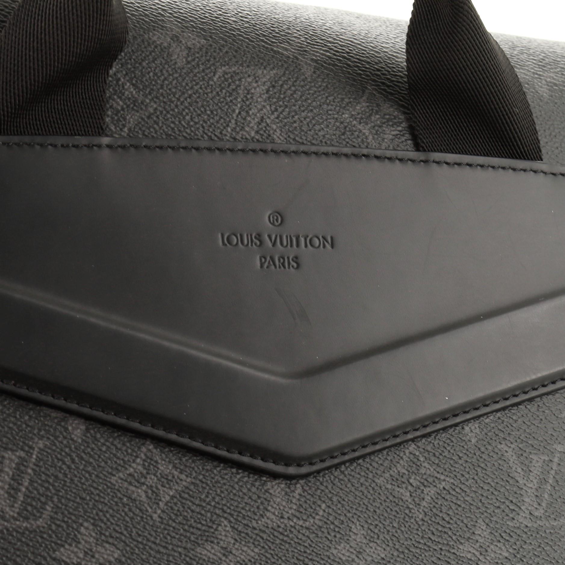 Louis Vuitton Voyager Messenger Bag Monogram Eclipse Canvas MM 2