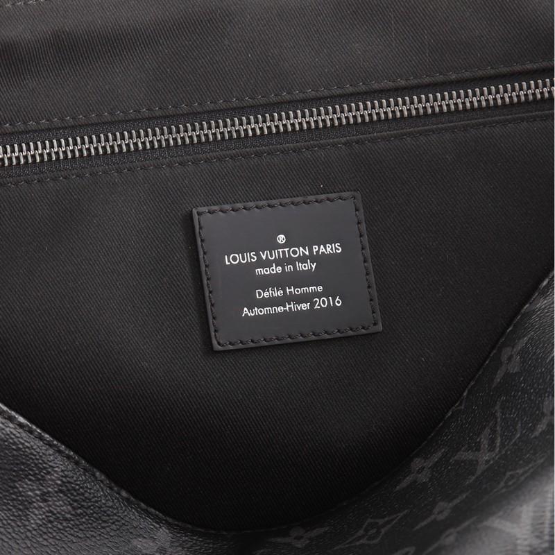 Women's or Men's Louis Vuitton Voyager Messenger Bag Monogram Eclipse Canvas MM