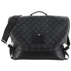 Louis Vuitton Voyager Messenger Bag Monogram Eclipse Canvas MM