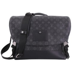 Louis Vuitton Voyager Messenger Bag Monogram Eclipse Canvas MM