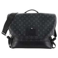 Louis Vuitton Voyager Messenger Bag Monogram Eclipse Canvas MM 