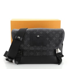 Louis Vuitton Voyager Messenger Bag Monogram Eclipse Canvas PM