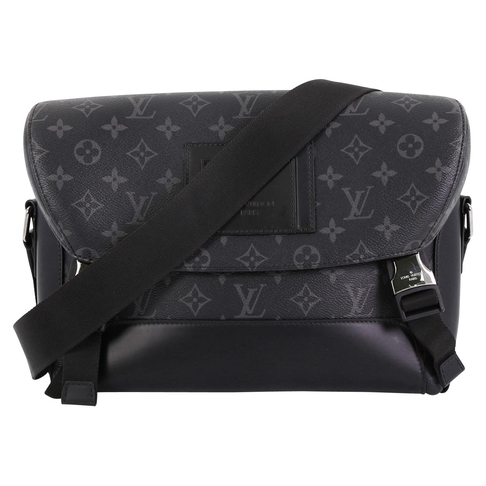 Louis Vuitton Voyager Messenger Bag Monogram Eclipse Canvas PM