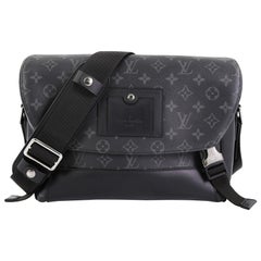 Louis Vuitton Voyager Messenger Bag Monogram Eclipse Canvas PM