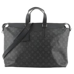 Louis Vuitton Voyager Travel Bag Monogram Eclipse Canvas