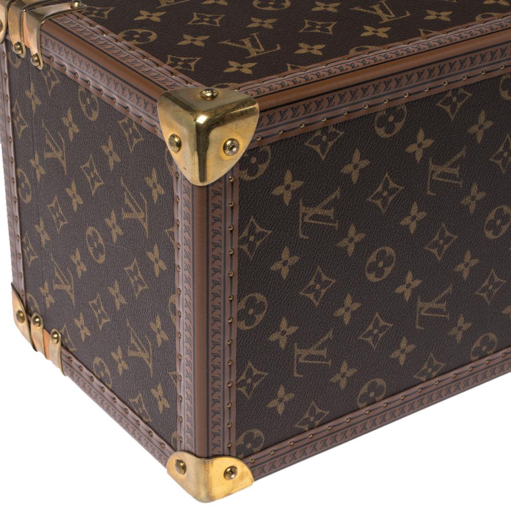 Black Louis Vuitton Vuittonite Monogram Canvas Boite Flacons Beauty Case